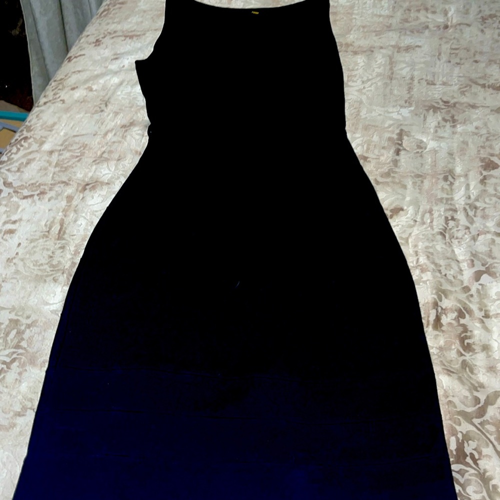 Fendi Designer Little Black Dress classic sz 12 NWOT Old stock never worn